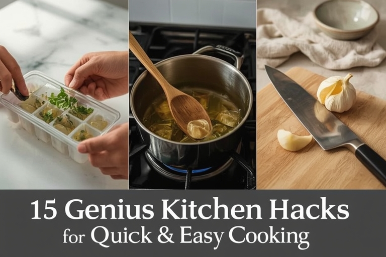 15 Genius Kitchen Hacks for Quick & Easy Cooking