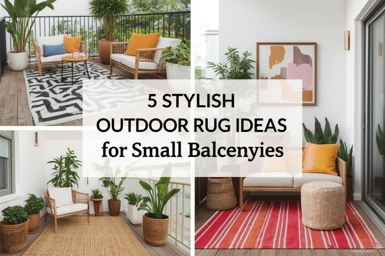 Outdoor Rug Ideas for Small Balcony | Stylish & Cozy Solutions