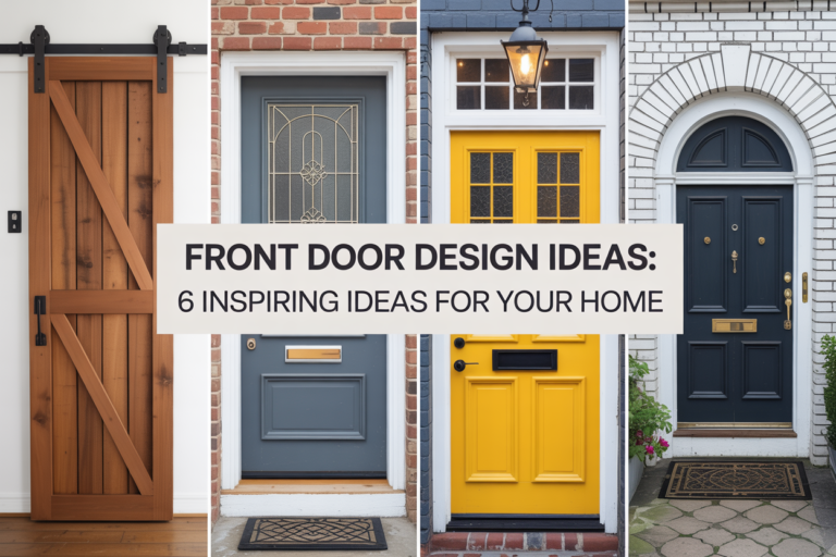 Front Door Design Ideas: 6 Inspiring Ideas for Your Home