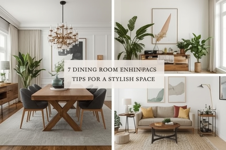 Dining Room Enhancement Tips for a Stylish Space