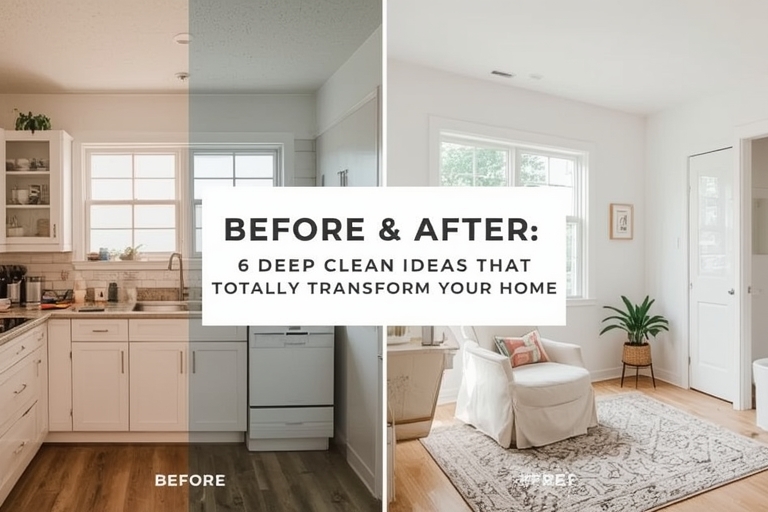 Before & After Deep Clean: Transform Your Home