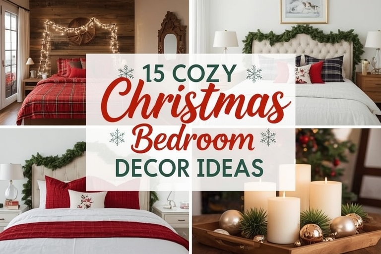 15 Christmas Bedroom Decor Ideas