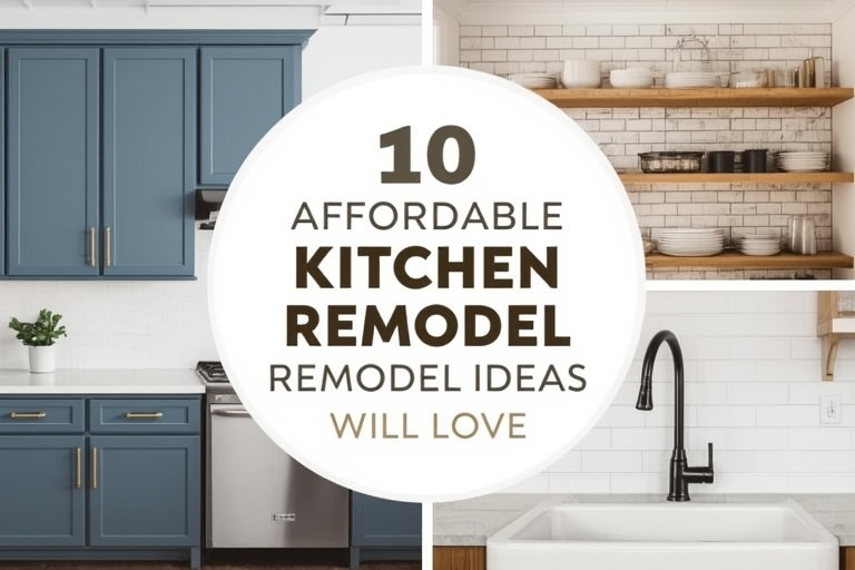 10 Affordable Kitchen Remodel Ideas