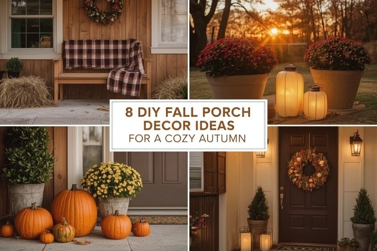 DIY Fall Porch Decor: 8 Cozy Autumn Porch Ideas