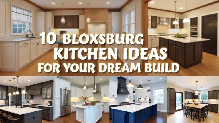 10 Bloxburg Kitchen Ideas for Your Dream Build