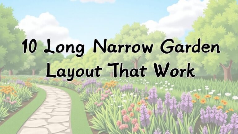 10 Long Narrow Garden Layout Ideas That Work