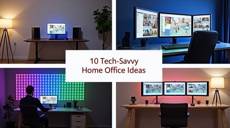 10 Tech-Savvy Home Office Ideas