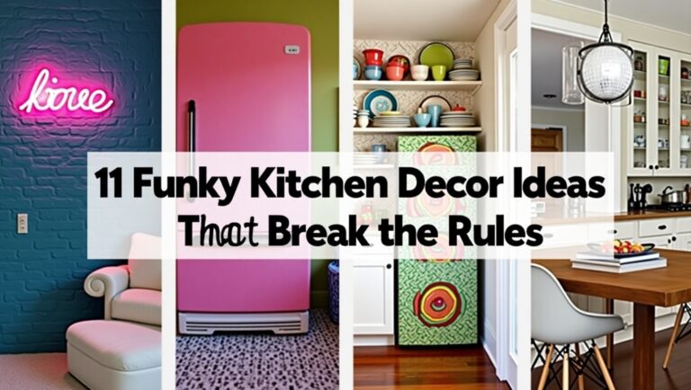 11 Funky Kitchen Decor Ideas That Break the Rules