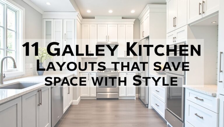 11 Galley Kitchen Layouts That Save Space with Style