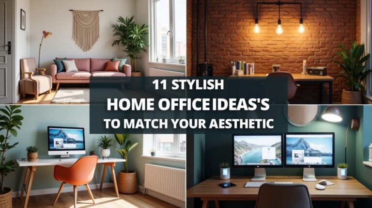 11 Stylish Home Office Ideas to Match Your Aesthetic