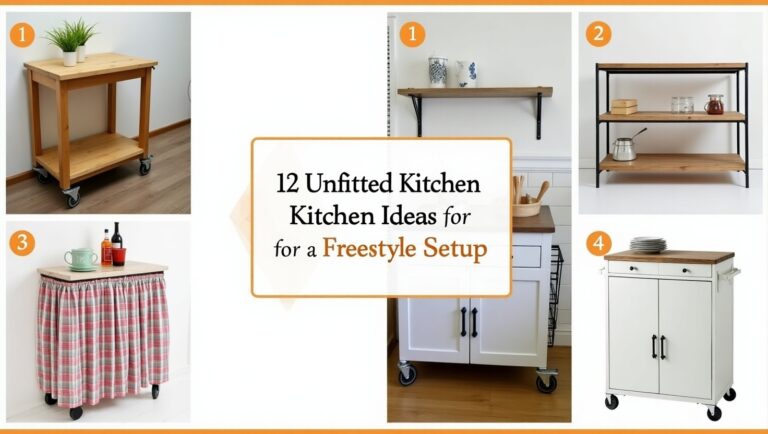 12 Unfitted Kitchen Ideas for a Freestyle Setup