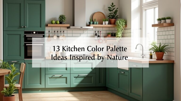 13 Kitchen Color Palette Ideas Inspired by Nature