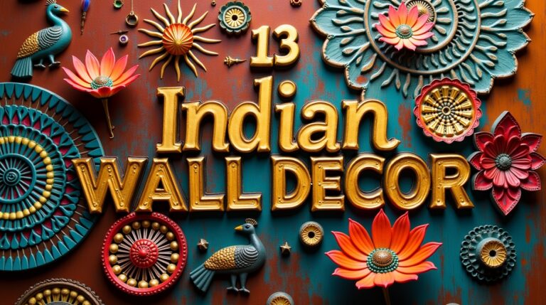 13 Traditional Indian Wall Decor Ideas Full of Culture