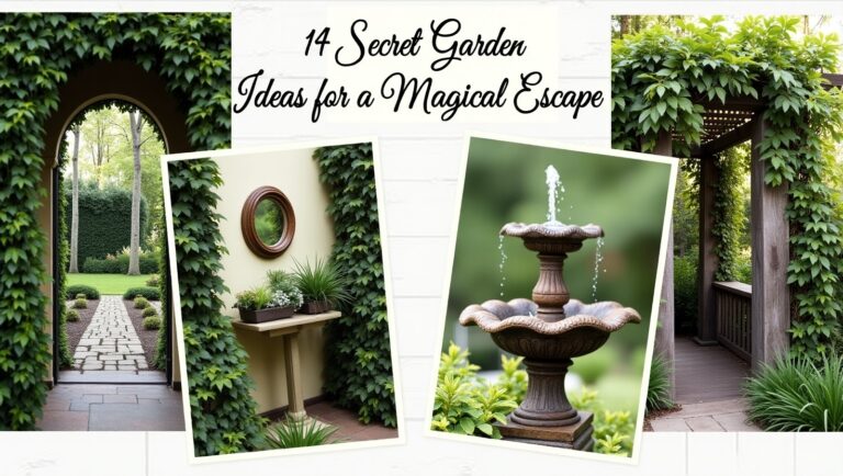 14 Secret Garden Ideas for a Magical Escape