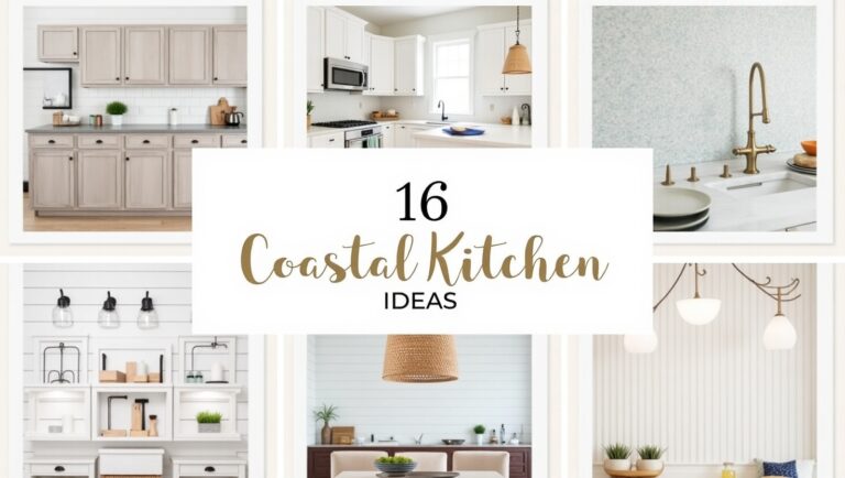 16 Coastal Kitchen Design Ideas for a Breezy Feel
