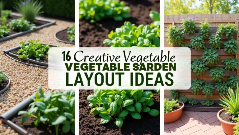 16 Creative Vegetable Garden Layout Ideas