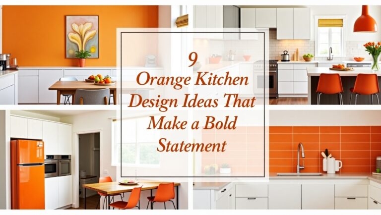 9 Orange Kitchen Design Ideas That Make a Bold Statement