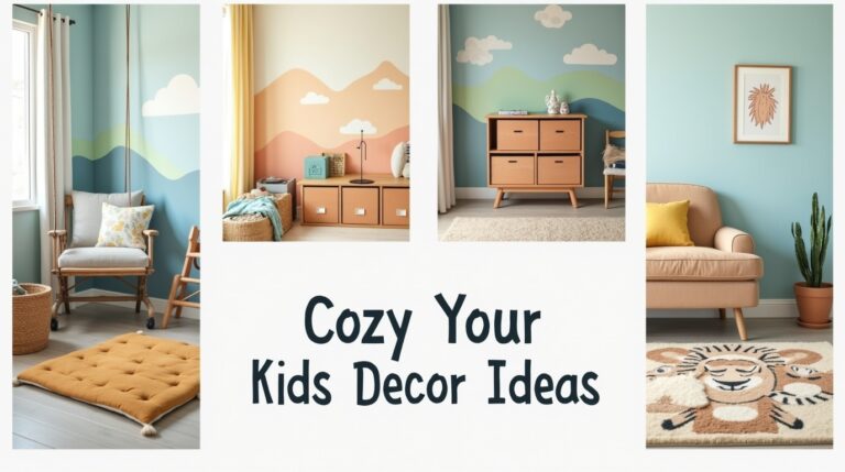 Cozy & Creative Kids Room Decor Ideas