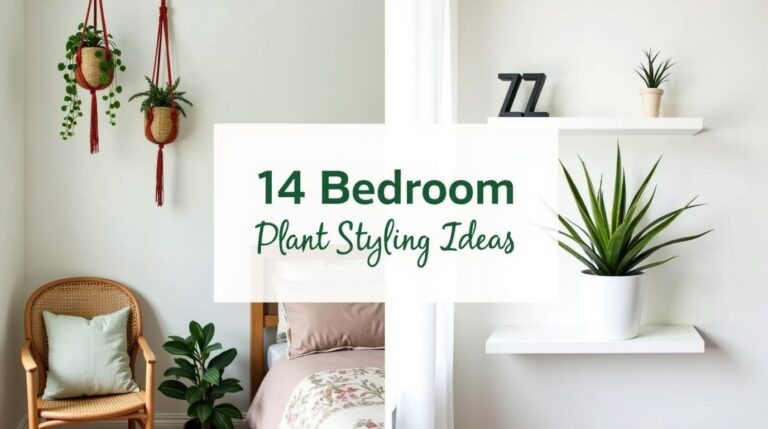 14 Bedroom Plant Styling Ideas for a Peaceful Vibe