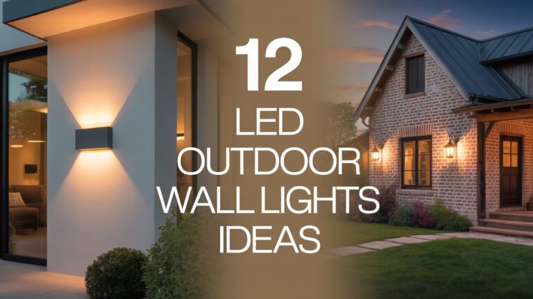 LED Outdoor Wall Lights Ideas