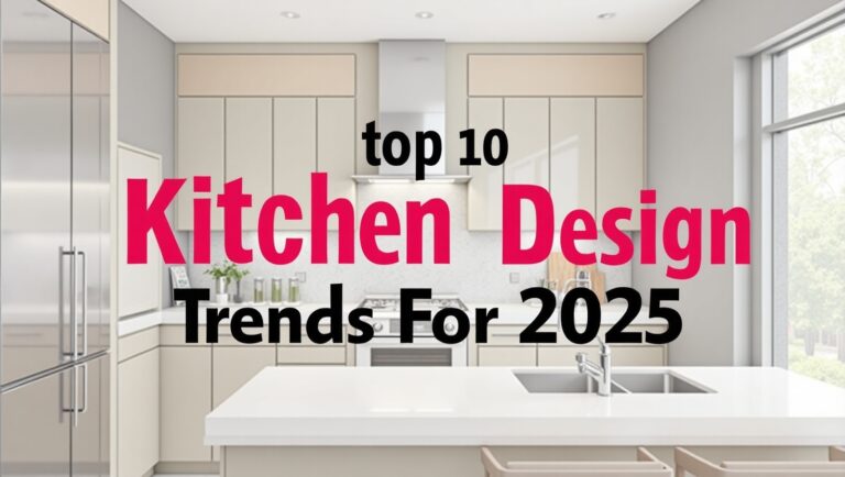 Top 10 Kitchen Design Trends for 2025