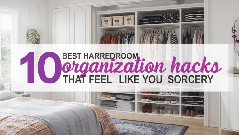 10 Bedroom Organization Hacks That Feel Like Sorcery
