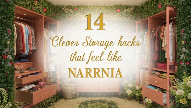 14 Closet Storage Hacks That Feel Like Narnia